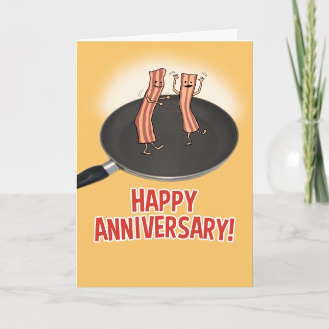 Carte Shakin drôle mon anniversaire de lard (Devant)