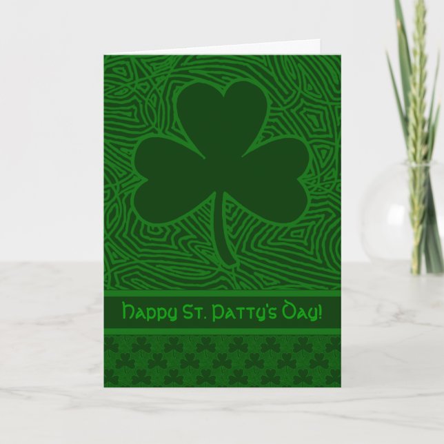 Carte Shamrock (Devant)