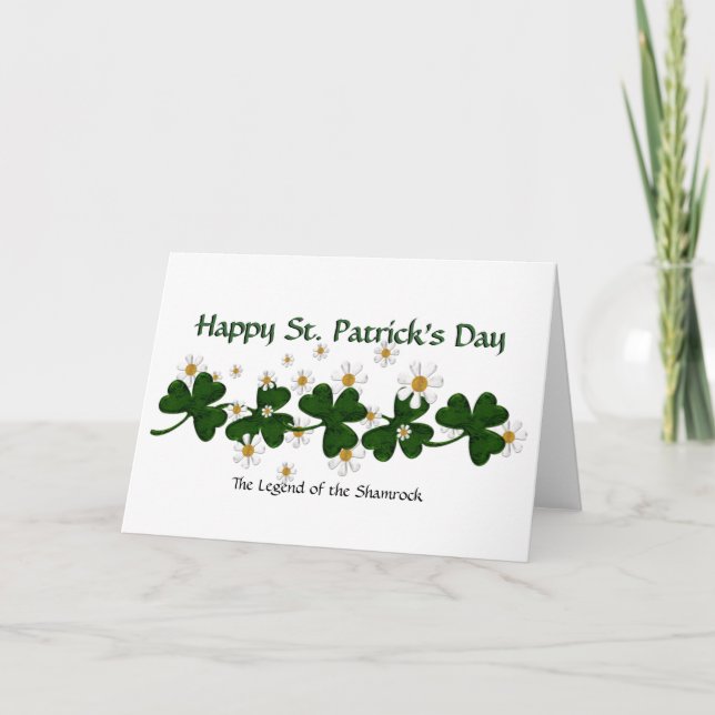 Carte Shamrock (Devant)