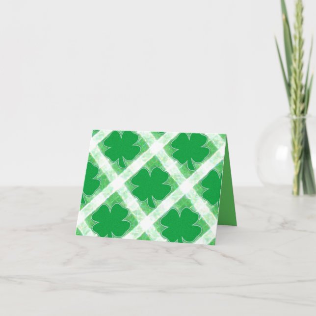 Carte Shamrock (Devant)