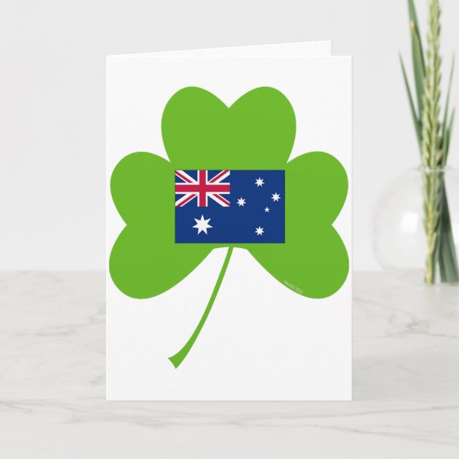 Carte Shamrock-Australie (Devant)