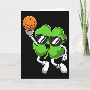 Carte Shamrock Jour de la Saint Patrick amusant Jouer By