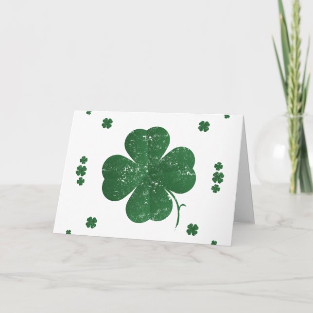 Carte Shamrocks (Devant)