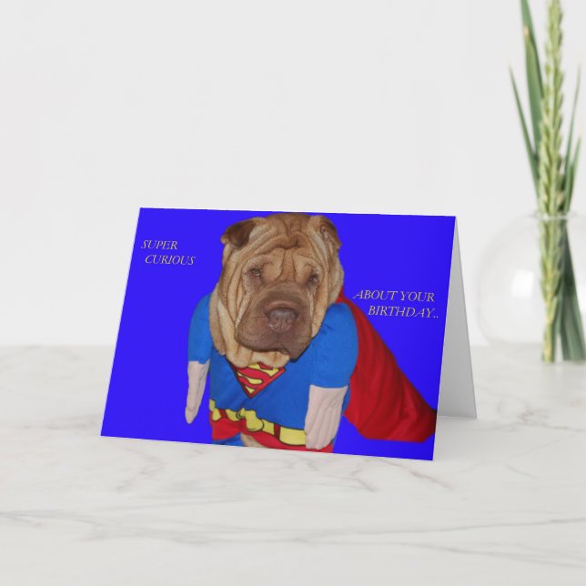 Carte Shar superbe Pei (Devant)