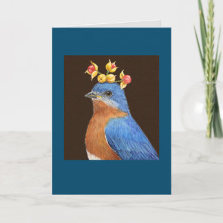Carte Shawn the bluebird card