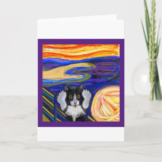 Carte Sheba's Scream, Parody Art Card (Devant)