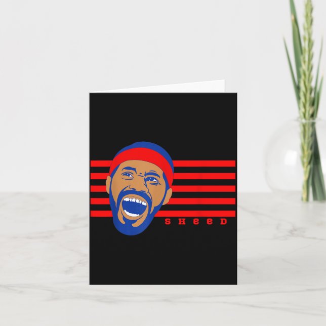 Carte Sheed, Basketball Legends, Rasheed, Don't Lie, Wal (Devant)