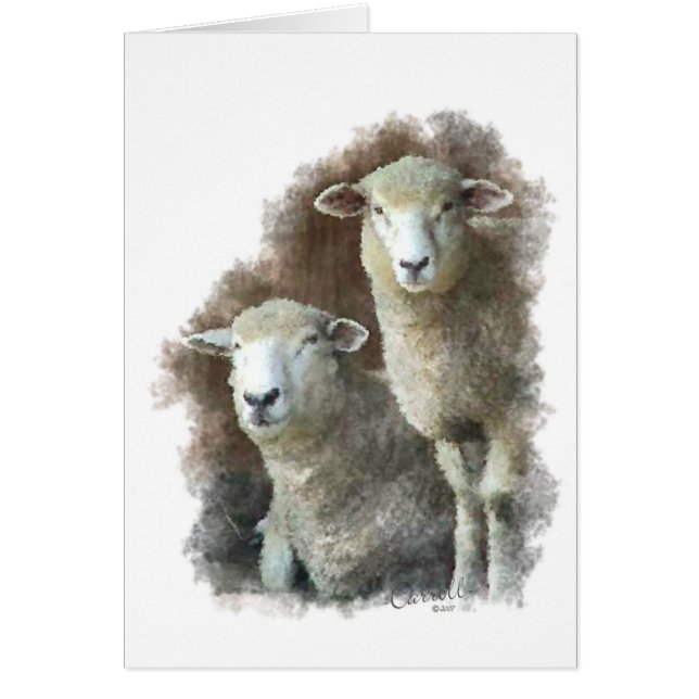 Carte Sheep (Devant)