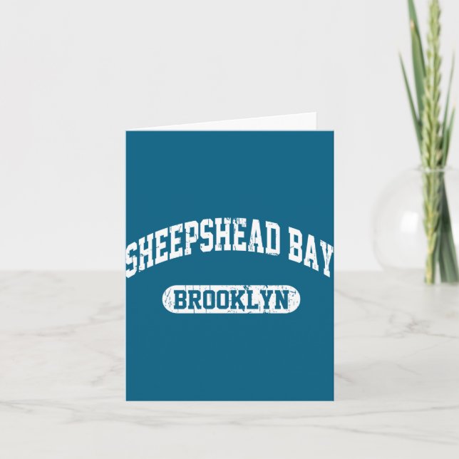 Carte Sheepshead Bay Brooklyn _1  (Devant)