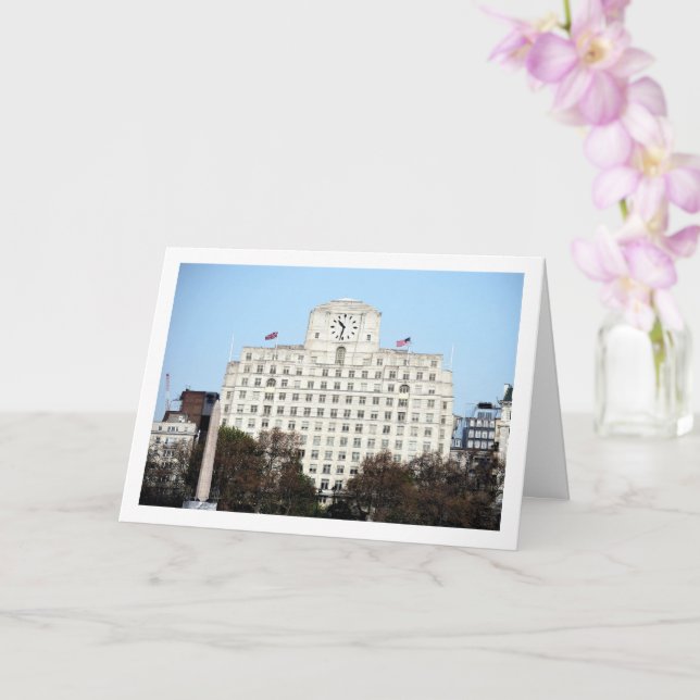 Carte Shell-Mex House, The Strand, Londres (Orchidée)