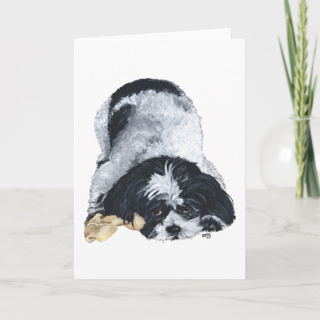 Carte Shih Tzu joueur (Devant)