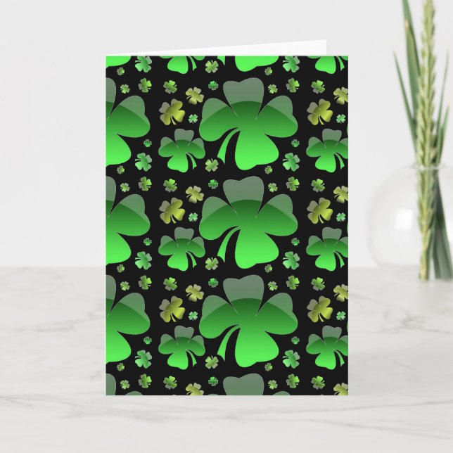 Carte Shiney Shamrock (Devant)