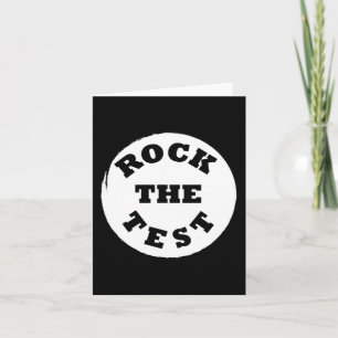 Carte Shirt Rock The Test Men Women School