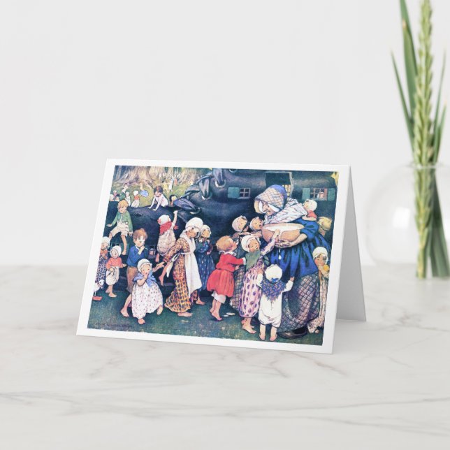 Carte Shoe House, Jessie Willcox Smith (Devant)