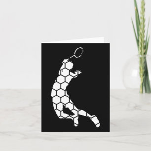 Carte Shutter Badminton Squash Joueur Badminton