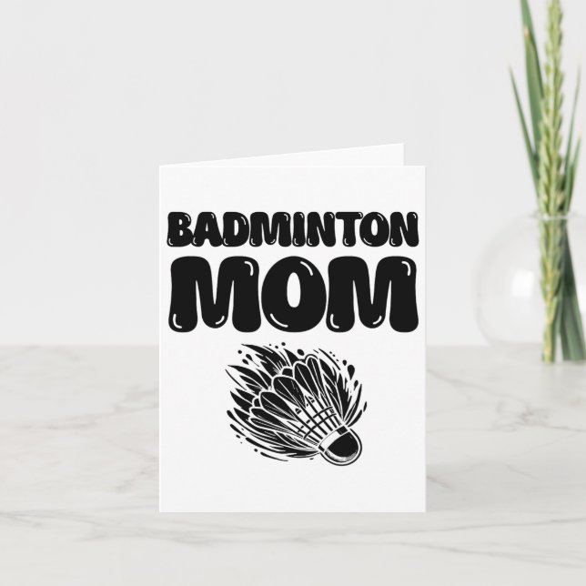 Carte Si Cela Concerne Badminton, Comptez-Moi En Navette (Devant)