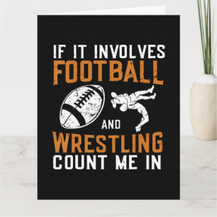 Carte Si cela implique le football et la lutte, comptez-
