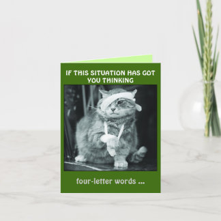 CARTE SI CETTE SITUATION VOUS A PENSANT…