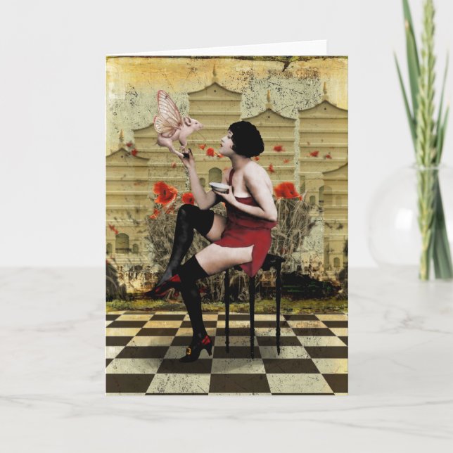 Carte Si les porcs pourraient voler (Devant)