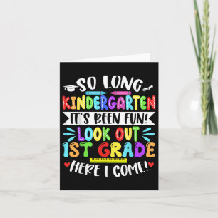 Carte Si Longs Jardin D'Enfants Joyeux Jour De L'École G