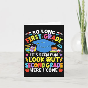 Carte Si Longue Graduation De Première Année Deuxième An