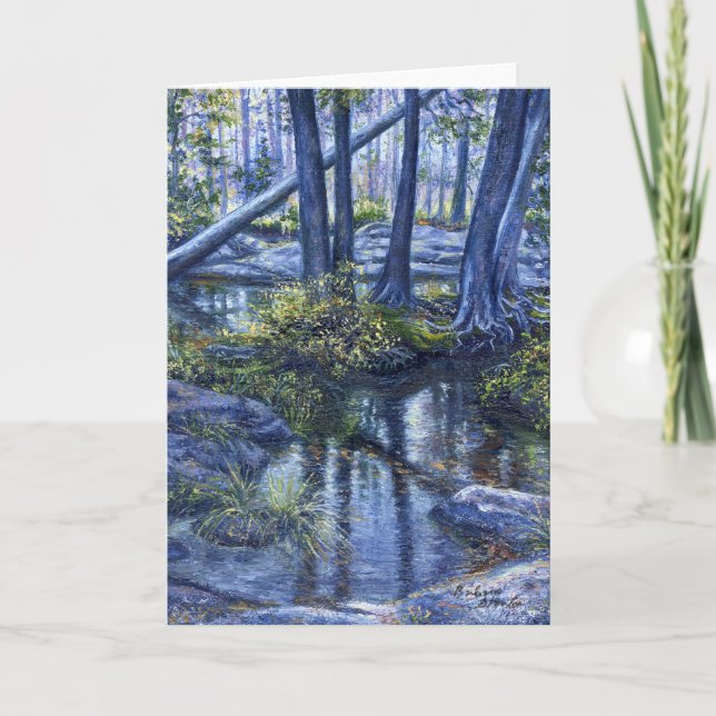 Carte "Si un arbre tombe..." (Devant)