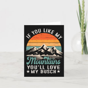 Carte Si Vous Aimez Mes Montagnes, Vous aimerez Ma Rando