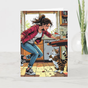 Carte Si vous avez besoin de moi, appelez-moi !   Drôle 