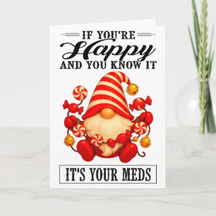Carte Si vous êtes heureux et que vous le savez, c'est v