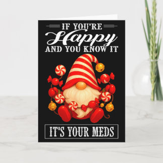 Carte Si vous êtes heureux et que vous le savez, c'est v