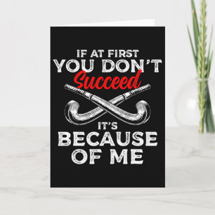 Carte Si vous n'aimez pas joueur de hockey sur gazon