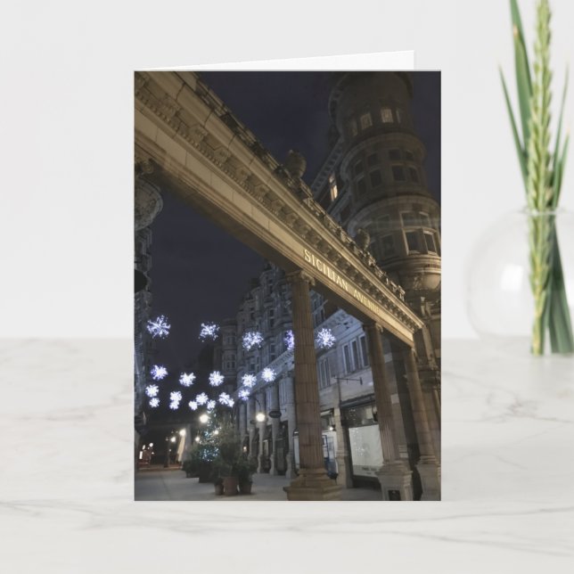 Carte Sicilienne Avenue Holborn Londres Royaume-Uni Phot (Devant)