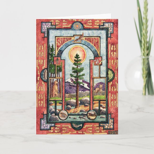 Carte Sierra Nevada (Devant)