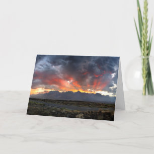 Carte Sierra Nevada Sud Monts Sunset Panorama