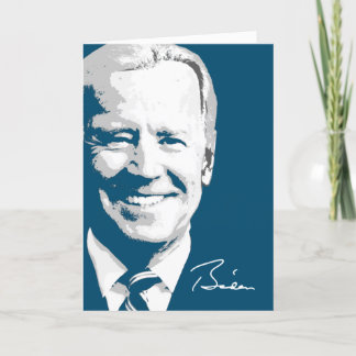 Carte Signature du président Joe Biden