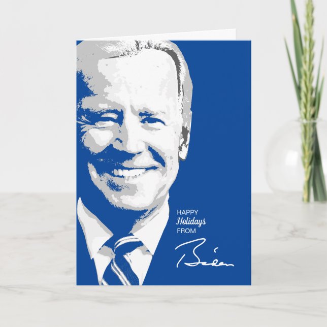 Carte Signature Joe Biden (Devant)