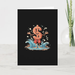 Carte Signe Dollar Incroyable En Vacances Abréviation Po