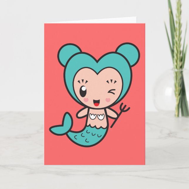 Carte Signe Stellaire - Poissons (Devant)