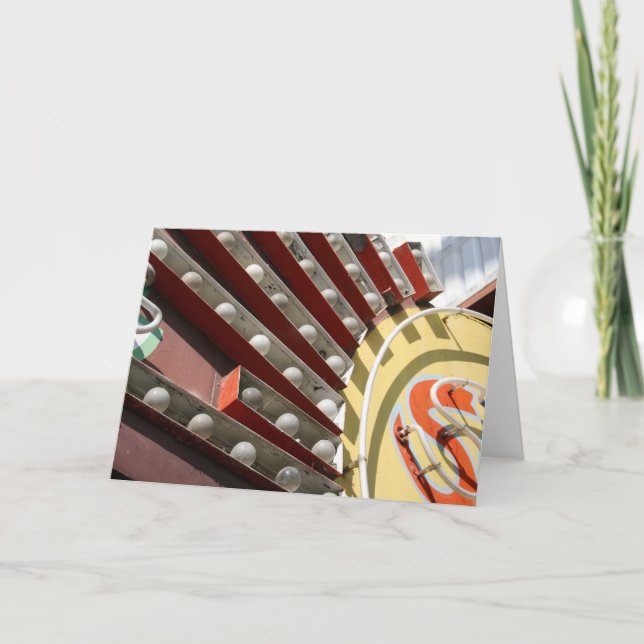 Carte signe vintage (Devant)