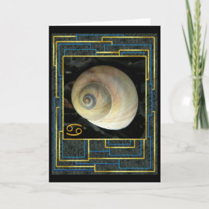 Carte Signe zodiaque : Anniversaire du cancer