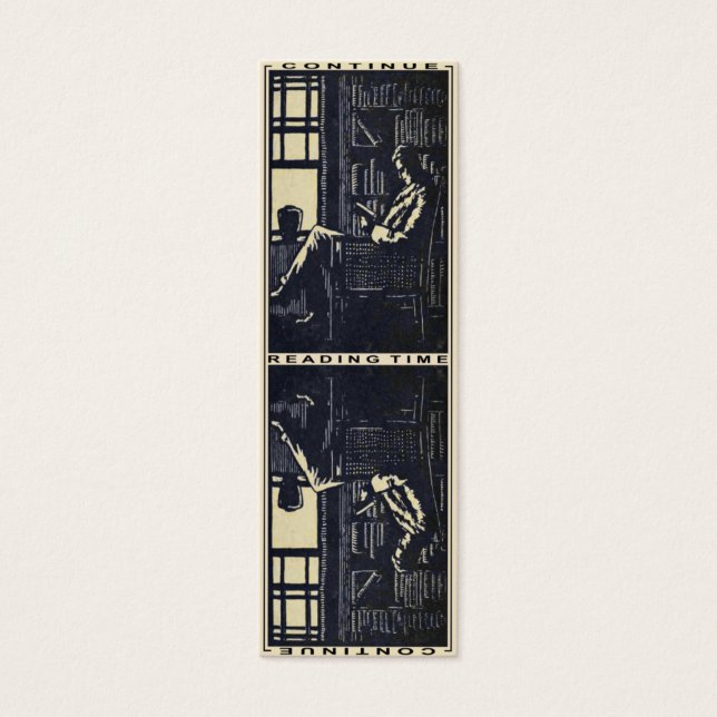 Carte Signet cool pour l'Intellectuel (Devant)