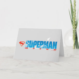 Carte Silhouette Superman Skybound