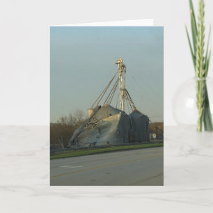 Carte Silo à grains endommagé par la tempête Gallatin Mi