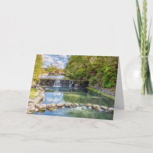 Carte Siloam Springs Sager Creek Waterfall Card