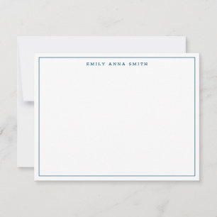 Carte simple Blue Modern Professional