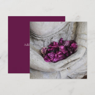 Carte simple: BUDDHA + BLOCAGE