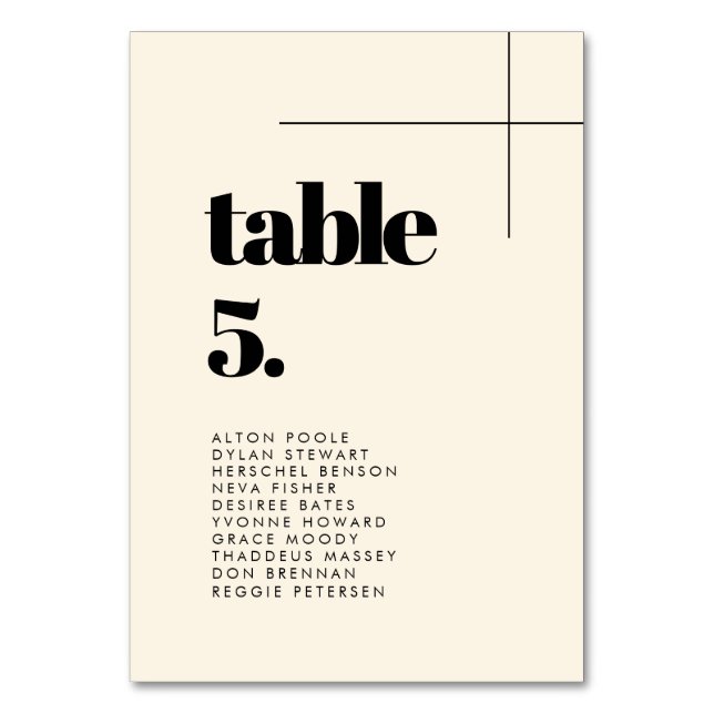 Carte simple chic Cream mariage (Par défaut)