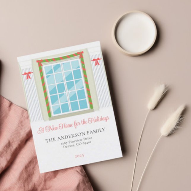 Carte simple élégante de Faire-part de déménagemen (Créateur téléchargé)