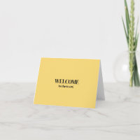 Simple et personnalisé Elégant Bienvenue dans l'éq