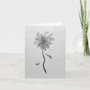 Carte Simple marguerite
